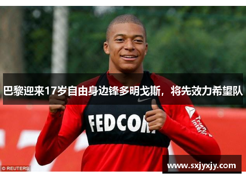 巴黎迎来17岁自由身边锋多明戈斯，将先效力希望队